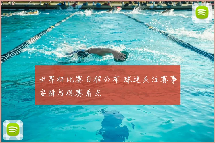 世界杯比赛日程公布 球迷关注赛事安排与观赛看点